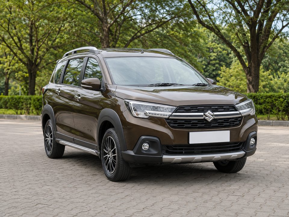 Maruti Suzuki XL6 — Brown self-drive car in Bengaluru